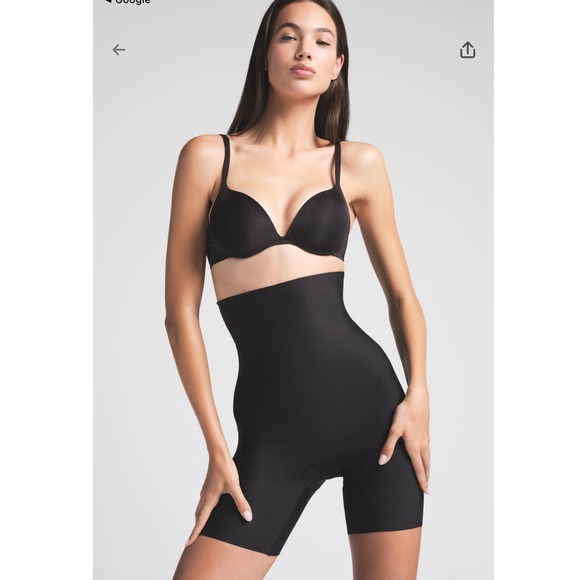 SKIMS Body Core Sculpt High Waisted Short Shapewear Tummy Control Black XL - Picture 1 of 10